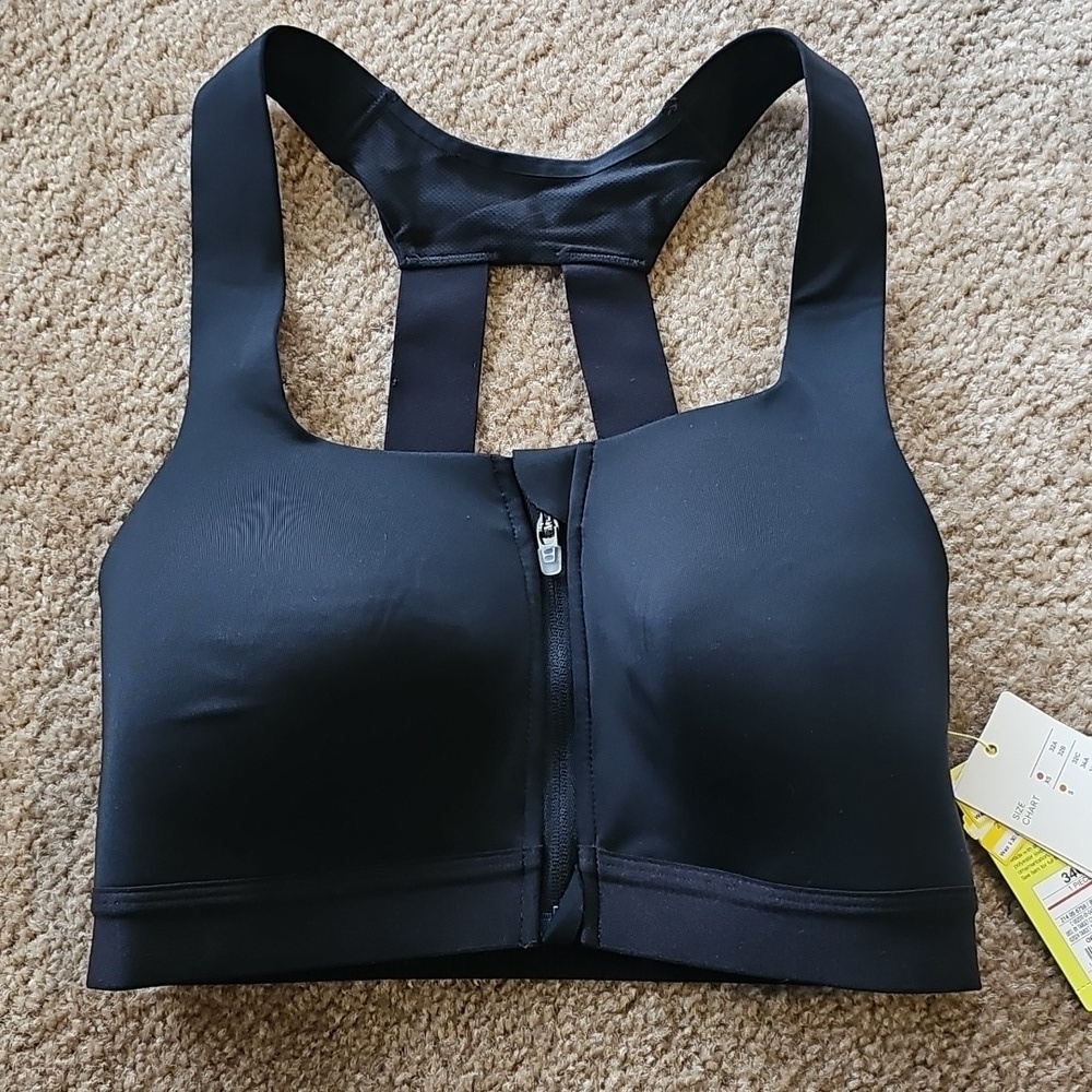 All in Motion Black Sculpt High Support Sports Bra 34C
